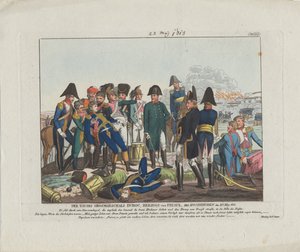 22 मई 1813 को होचकिर्चन में मार्शल ड्यूक की मृत्यु