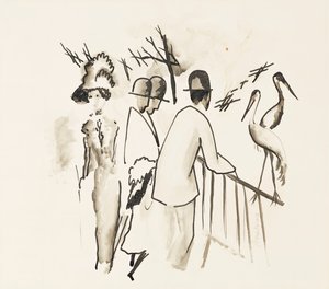 जूलॉजिकल गार्डन II; प्राणी उद्यान II, 1912 द्वारा अगस्त मैके