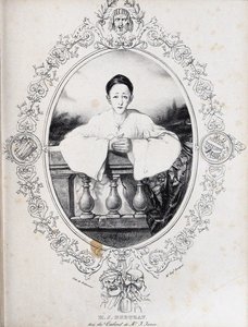 पिय्रोट के रूप में जीन-गैसपर्ड डेबरौ, 1845 द्वारा अगस्टे गुलदस्ता