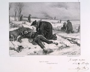 Champigny की लड़ाई के बाद, फ्रेंको-प्रशिया युद्ध, 1870 1871।