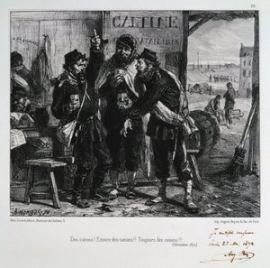 तोपों! फिर भी तोपें !! हमेशा तोपों !!! पेरिस की घेराबंदी, दिसंबर 1870 1872
