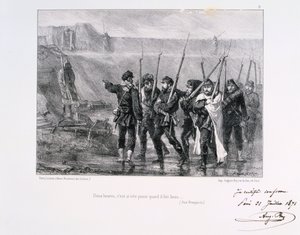 मौसम ठीक होने पर दो घंटे का समय बहुत तेज़ होता है, घेराबंदी पेरिस, 1870-1871 1871