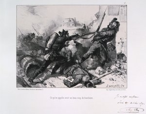 हाथ से हाथ लड़ना, पेरिस की घेराबंदी, फ्रेंको-प्रशिया युद्ध, 1870 1871