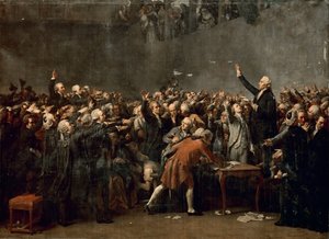 20 जून 1789 को टेनिस कोर्ट शपथ