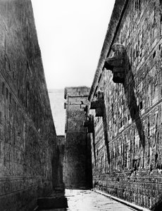मंदिर एडफू, मिस्र, 1893