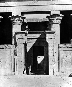 मंदिर एडफू, मिस्र, 1893