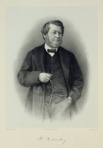 एडोल्फ गुएरौल्ट का पोर्ट्रेट 1810-1872। द्वारा अगस्टे लेमोइन