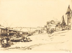 एंगर्स - पोलैंड के राजा का घर एंगर्स - ला मैसन डू रोई डे पोलोन, 1912। द्वारा अगस्टे लेपेरे