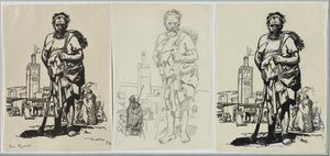मोरक्को में, 1914। द्वारा अगस्टे लुई लेपेयर