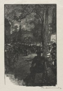 बाउल्ट मॉन्टमरे, शाम, 1890। द्वारा अगस्टे लुई लेपेयर