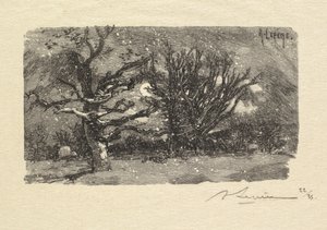 Fontainebleau Forest: Au dormoir de Lantara La Forêt de Fontainebleau: Au dormoir de Lantara, 1890 द्वारा अगस्टे लुई लेपेयर