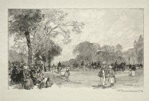Champs Elysees का प्यार। द्वारा अगस्टे लुई लेपेयर