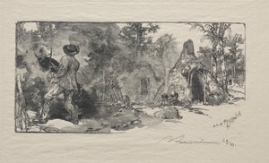 लेस चारबोनिरे, 1887। द्वारा अगस्टे लुई लेपेयर