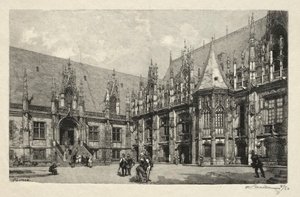 रूलेन इलस्ट्रिफ़: द पैलेस ऑफ़ जस्टिस, 1896। द्वारा अगस्टे लुई लेपेयर