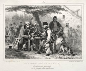 1832 के लिए एल्बम: प्रसिद्ध प्रसिद्ध राजनयिक ..., 1832। द्वारा अगस्टे रैफेट