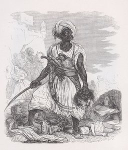 द कम्पलीट वर्क्स ऑफ बेरेंजर से Psara, 1836। द्वारा अगस्टे रैफेट