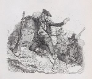 द स्मगलर्स, द कम्प्लीट वर्क्स ऑफ बेरेंजर, 1836 से द्वारा लुई हेनरी ब्रेविएरे