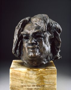 Balzac, पिछले अध्ययन (कांस्य) से पहले सिर