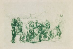 ला रोंडे, c.1883-84 द्वारा अगस्टे रोडिन