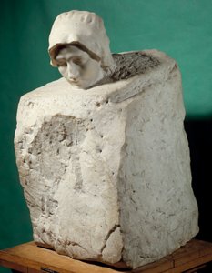 अगस्टे रोडिन द्वारा ला थॉट स्कल्पचर (1840-1917) 1886-1889 पेरिस, मुसी रोडिन द्वारा अगस्टे रोडिन
