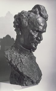 हेनरी रोचेफोर्ट (1830-1913) के पत्रकार और समाचार पत्र &39;एल&39;इंटरेंसिगेंट&39; (कांस्य) के संस्थापक