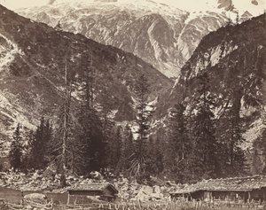 शैले डे हैंडेक, हस्ली वैली, कैंटन बर्न, स्विट्जरलैंड, सी। 1860