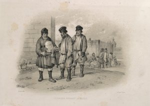 शराब पीने वाले भवन निर्माता: सेंट इसाक कैथेड्रल का निर्माण, 1845 द्वारा अगस्टे डे मोंटेफ्रैंड