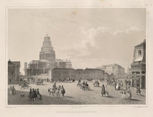1838 में निर्माण कार्य: सेंट इसाक कैथेड्रल का निर्माण, 1845