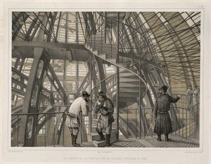 कैथेड्रल के अंदर धातु निर्माण: सेंट इसाक कैथेड्रल का निर्माण, 1845