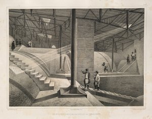 आर्क का हिस्सा और एक धातु छत से: सेंट इसहाक कैथेड्रल का निर्माण, 1845
