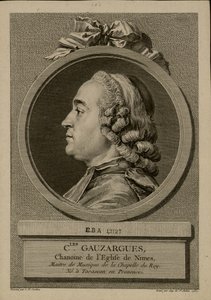 1725-1799, 1767 चार्ल्स गॉज़र्ग्यूज़ का पोर्ट्रेट। द्वारा ऑगस्टिन सेंट औबिन डे