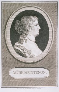 फ्रेंकोइस डी&39;बाइन, मैडम डी मेनटन (1635-1719) द्वारा ऑगस्टिन डी सेंट औबिन