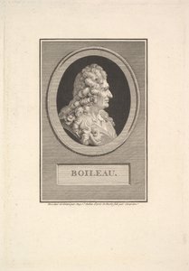 Despréaux निकोलस Boileau के पोर्ट्रेट, 1800। द्वारा ऑगस्टिन डी सेंट औबिन