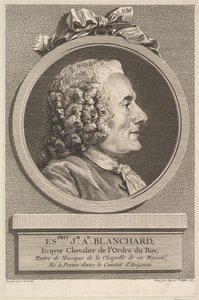 एस्प्रिट-जोसेफ-एंटोनी ब्लैंकार्ड का पोर्ट्रेट, 1767। द्वारा ऑगस्टिन डी सेंट औबिन