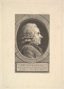 गिलियूम-थॉमस रायनाल का पोर्ट्रेट, 1773।