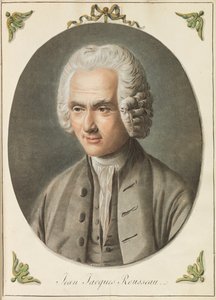 जीन-जैक्स रूसो का पोर्ट्रेट 1712-1778, सीए 1775। द्वारा ऑगस्टिन डी सेंट औबिन