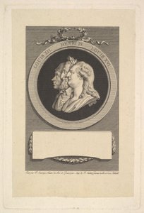लुई XVI, हेनरी IV, और लुई XII, 1791 का पोर्ट्रेट। द्वारा ऑगस्टिन डी सेंट औबिन