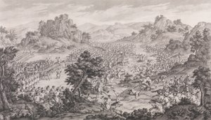कुरमान की महान विजय, 1770। द्वारा ऑगस्टिन डी सेंट औबिन
