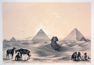 गीज़ा के पिरामिड, 1843