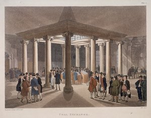 कोल एक्सचेंज, लंदन, 1808