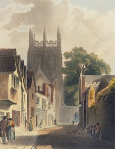 मैगपाई लेन, ऑक्सफोर्ड, जे। ब्लक (fl.1791-1831) पब द्वारा उत्कीर्ण &39;ऑक्सफोर्ड का इतिहास&39; से चित्र आर। एकरमैन द्वारा, 1813 (रंगीन एक्वाटिंट) द्वारा ऑगस्टस चार्ल्स पुगिन