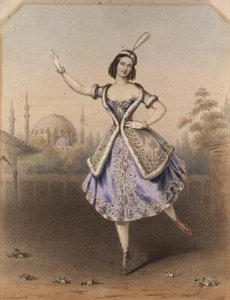 'ला लिटुआना' (लिथो) में फैनी सेरिटो (1817-1909)