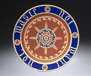 ब्रेड प्लेट, c.1850 द्वारा ऑगस्टस वेल्बी नॉर्थमोर पुगिन