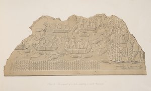 नीनवे के स्मारकों, पब से एक दल (कौयुनजिक) में रहने वाली जनजाति की विजय। 1849 द्वारा ऑस्टेन हेनरी लेयर्ड