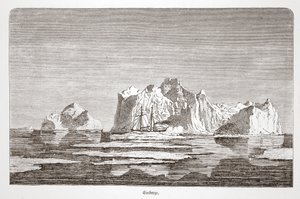 आइसबर्ग, टीगथॉफ के साथ, 1876 द्वारा ऑस्ट्रियाई स्कूल