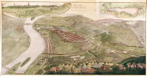 बूड़ा पर कब्जा करने का नक्शा, 1686