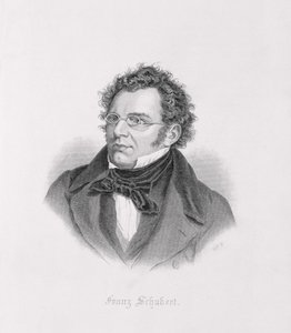 फ्रांज शूबर्ट का पोर्ट्रेट (1768-1827) द्वारा ऑस्ट्रियाई स्कूल