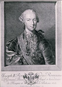 जोसेफ II का पोर्ट्रेट (1741-90) जर्मनी का राजा और पवित्र रोमन सम्राट, 1763 द्वारा ऑस्ट्रियाई स्कूल