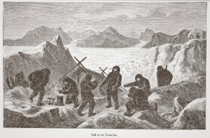 डोव बे में आराम, 1876 द्वारा ऑस्ट्रियाई स्कूल
