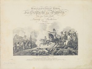 वेलिंगटन विजय, ओप से शीर्षक पृष्ठ। 91, SA Steiner & Comp।, वियना द्वारा प्रकाशित द्वारा ऑस्ट्रियाई स्कूल
